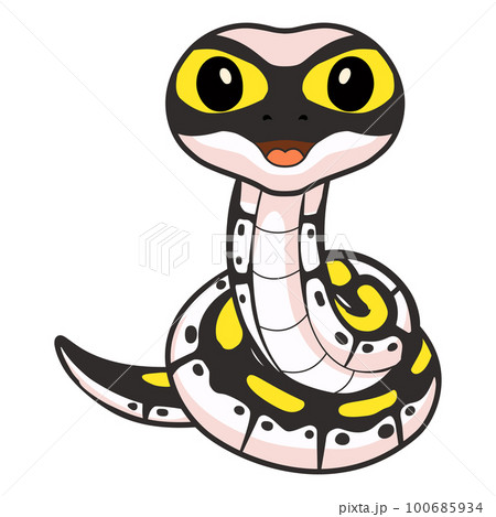 Cute super pastel yellow belly cartoon 100685934
