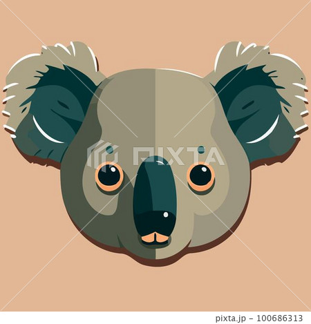 common koala herbivore mammal animal face 100686313