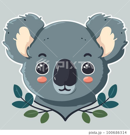 common koala herbivore mammal animal face 100686314