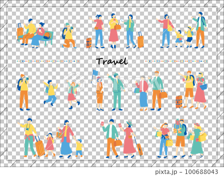 People who enjoy traveling 100688043