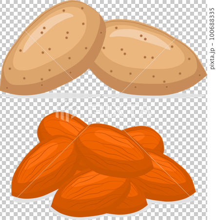Sweet juicy tasty natural eco product nut Sweet juicy tasty natural eco product nut 100688335