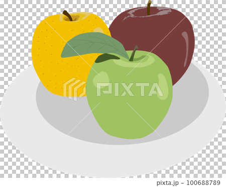 Sweet juicy tasty natural eco product apple 100688789