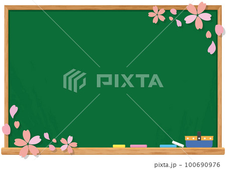 黒板 100690976
