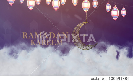 Ramadan kareem aniamtion 3d mosque, eid celebration. 3d Happy Ramadan Kareem greeting animation for your business. Ramadan kareem aniamtion 3d mosque, eid celebration. 3d Happy Ramadan Kareem greeting animation for your business. 100691306