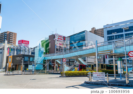 神奈川県　相模原駅　南口バスターミナル 100693956