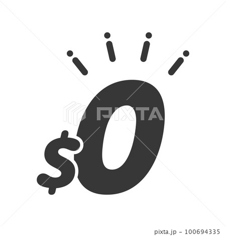 0$の文字 - シンプルに目立つおしゃれな無料のタイポグラフィ - フリー・無料のイメージ 0$の文字 - シンプルに目立つおしゃれな無料のタイポグラフィ - フリー・無料のイメージ 100694335