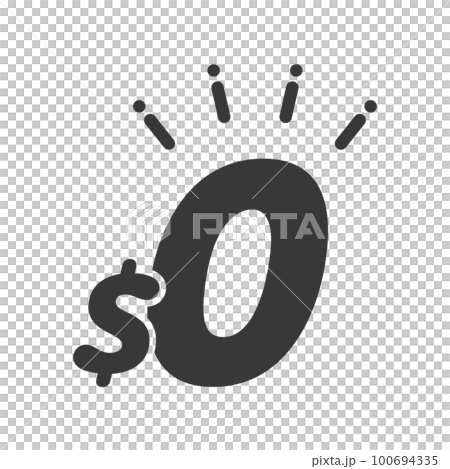 0$の文字 - シンプルに目立つおしゃれな無料のタイポグラフィ - フリー・無料のイメージ 0$の文字 - シンプルに目立つおしゃれな無料のタイポグラフィ - フリー・無料のイメージ 100694335