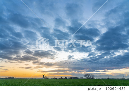 An Windmill in the morning An Windmill in the morning 100694483