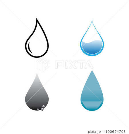 water drop Logo water drop Logo 100694703