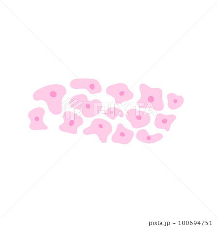 Human stem cell icon for medical design 100694751
