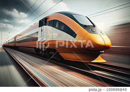cutting edge technology and innovation that has enabled the development of fast and efficient rail transportation, which is increasingly becoming a popular alternative to air and road travel. 100696840