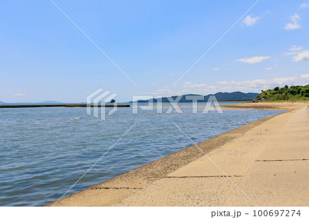 赤穂海浜公園から見る海 赤穂海浜公園から見る海 100697274