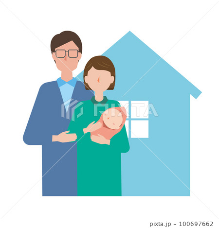 家族と住居 100697662