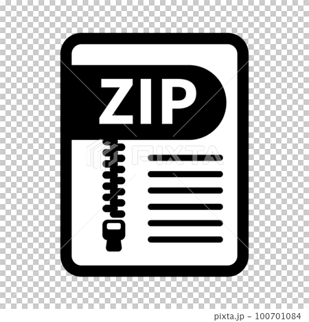 ZIP 格式文件圖標。檔案數據。電腦文件。向量。 ZIP 格式文件圖標。檔案數據。電腦文件。向量。 100701084