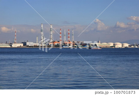 堺泉北臨海工業地帯（大阪府高石市） 100701873