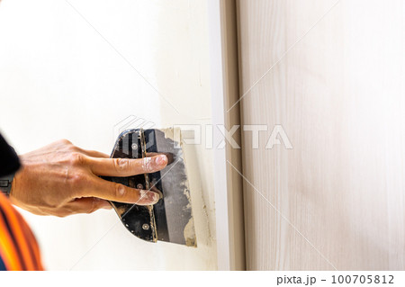 子供部屋のリフォーム 壁紙の貼り付け 子供部屋のリフォーム 壁紙の貼り付け 100705812