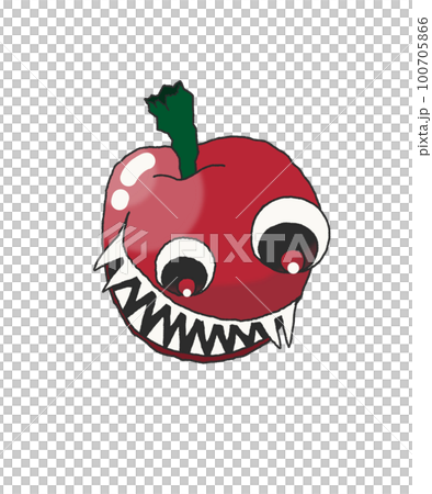 おばけリンゴのイラスト素材 [100705866] - PIXTA