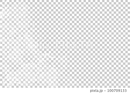 濃い色の背景と春の花線画フレーム（ジューンベリーとライラック） 100709133