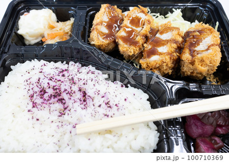 美味しいトンカツ弁当 美味しいトンカツ弁当 100710369