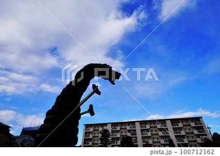 タイヤで作られた怪獣 100712162