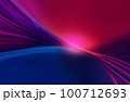 Abstract background made by sunlight illumination. Viva magenta, blue and green dark toned gradient for web design with copy space. 100712693
