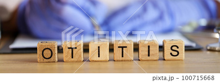 ENT and treatment of purulent otitis in medicine 100715668