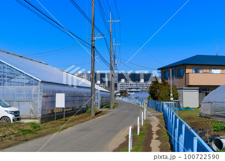 千葉県松戸市旭町の風景2023年3月 100722590