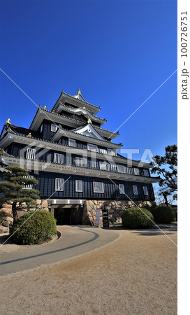 岡山城天守閣（岡山県岡山市） 100726751