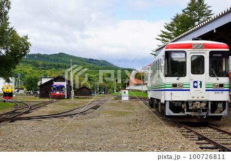 旧北海道ふるさと銀河線(旧国鉄池北線)の風景 旧陸別駅(りくべつ鉄道) 旧北海道ふるさと銀河線(旧国鉄池北線)の風景 旧陸別駅(りくべつ鉄道) 100726811