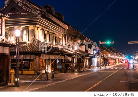 《埼玉県》川越・蔵造りの町並み 《埼玉県》川越・蔵造りの町並み 100729849