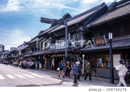 《埼玉県》川越・蔵造りの町並み 《埼玉県》川越・蔵造りの町並み 100730276