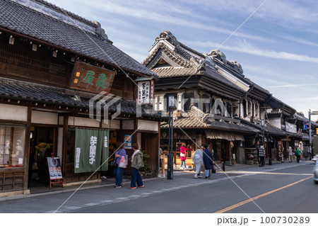 《埼玉県》川越・蔵造りの町並み 《埼玉県》川越・蔵造りの町並み 100730289