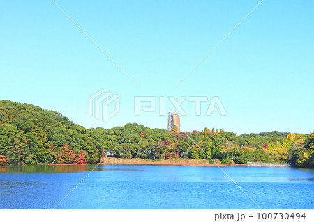 名古屋市、平和公園アクアタワーの風景 名古屋市、平和公園アクアタワーの風景 100730494