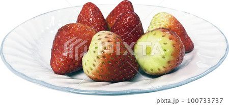 Raw strawberry, strawberry, fruit, PNG 100733737