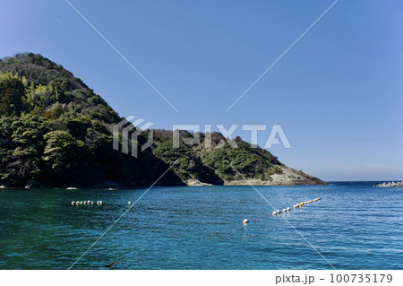 島根半島四十二浦　雲津の海 100735179