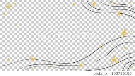 Starry night moon star night sky decorative gold blue ornament illustration art Starry night moon star night sky decorative gold blue ornament illustration art 100736190