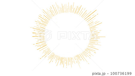 Starry night moon star night sky decorative gold blue ornament illustration art 100736199