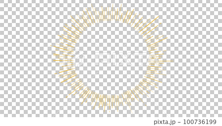 Starry night moon star night sky decorative gold blue ornament illustration art 100736199