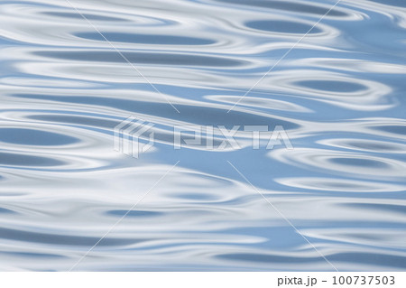 背景素材 青白い水面 テクスチャ 背景素材 青白い水面 テクスチャ 100737503