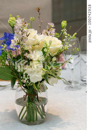 春の結婚式 テーブル装花 桜 春の結婚式 テーブル装花 桜 100742918