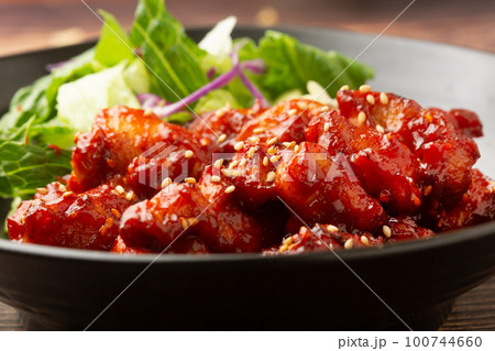 ヤンニョムチキン 100744660