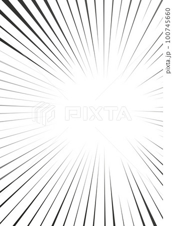 Manga radial speed lines for comic effect frame or splash and explosion. 100745660