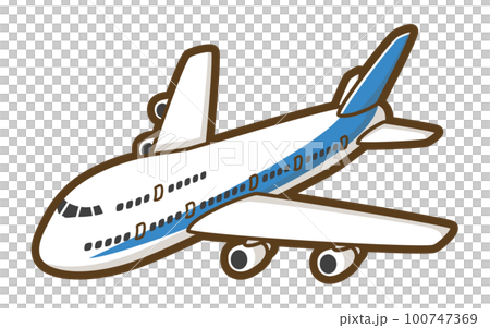 飛行機(旅客機) 飛行機(旅客機) 100747369