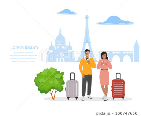 People Travel France Europe Tourist Summer Holiday 100747650