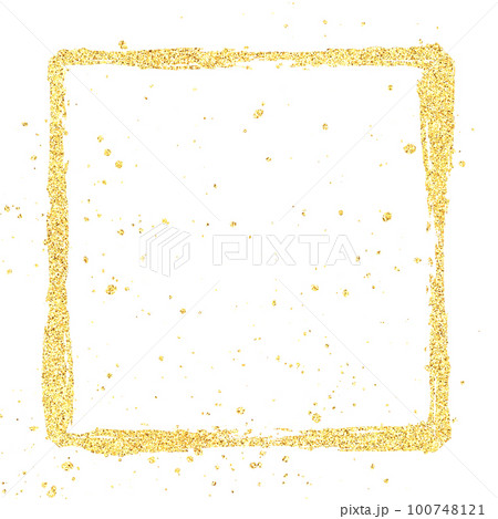 ラメグリッター_フレーム_筆 ラメグリッター_フレーム_筆 100748121