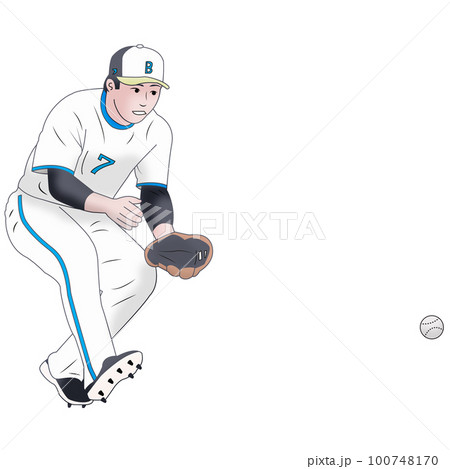 Baseball Illustrations, Baseball, Baseball Player 100748170