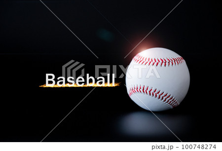 野球 ベースボール イメージ素材 100748274