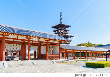 【奈良県】奈良市 薬師寺 東塔 (2023/03/20撮影) 【奈良県】奈良市 薬師寺 東塔 (2023/03/20撮影) 100751169