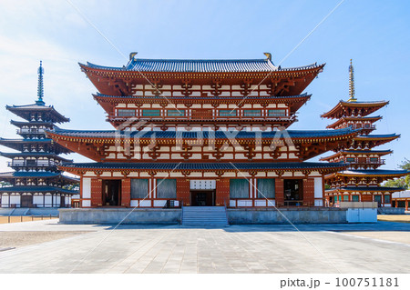 【奈良県】奈良市 薬師寺 (2023/03/20撮影) 100751181