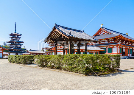 【奈良県】奈良市 薬師寺 (2023/03/20撮影) 【奈良県】奈良市 薬師寺 (2023/03/20撮影) 100751194